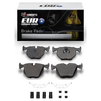 R1 Concepts 2600-0683-01 Euro Ceramic Pads & Hardware Kit